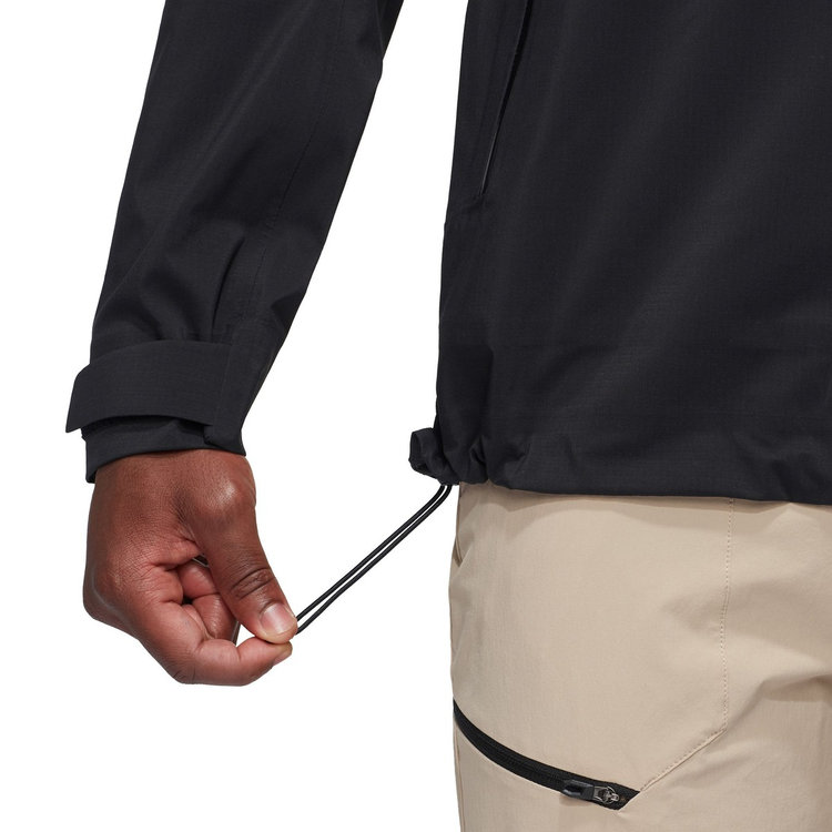 アルト ガイド ハードシェル フーデッド ジャケット black