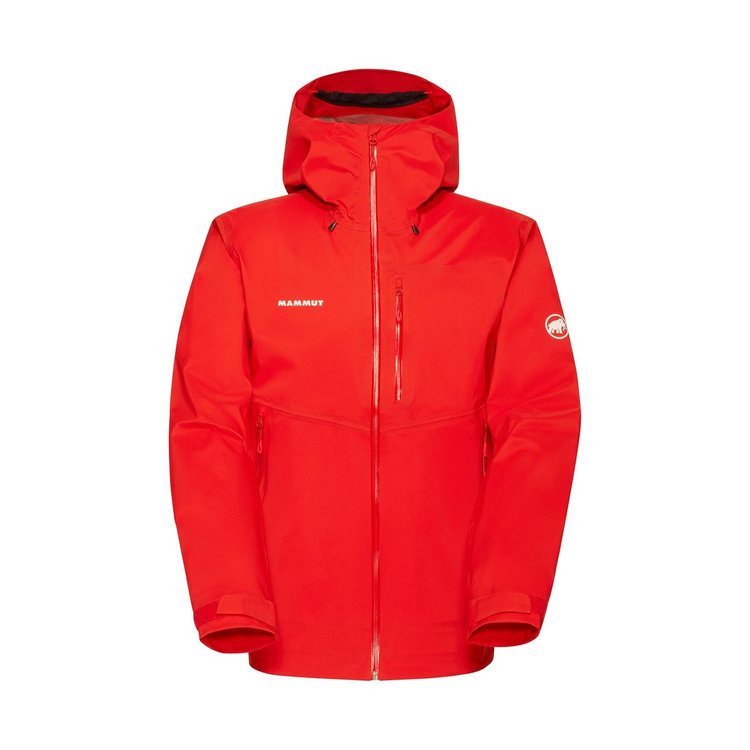 アルト ガイド ハードシェル フーデッド ジャケット mammut red