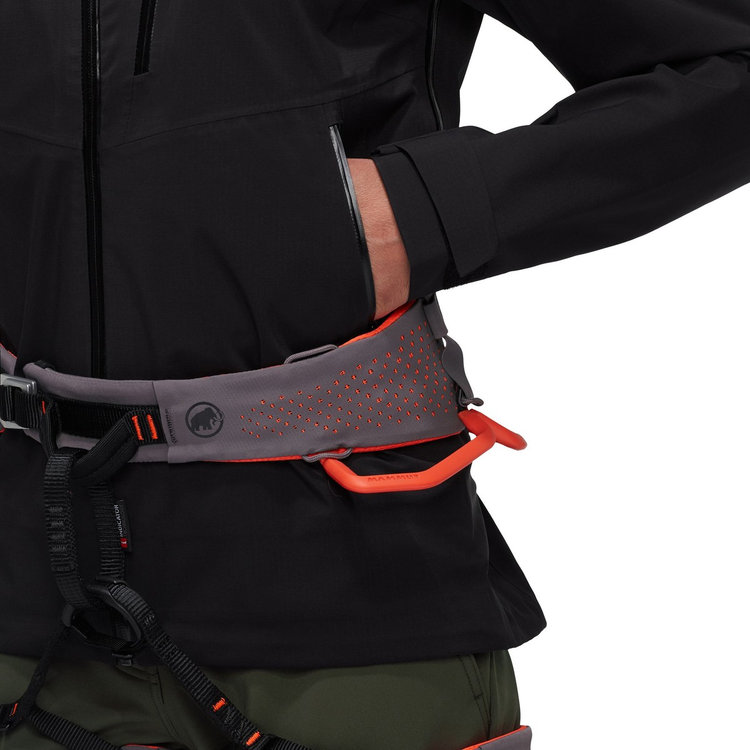 アルト ガイド ハードシェル フーデッド ジャケット black