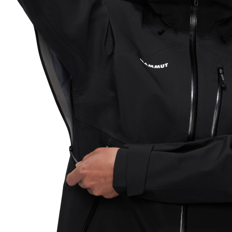 アルト ガイド ハードシェル フーデッド ジャケット black