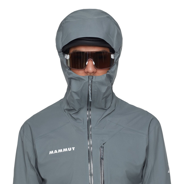 アソス×マムート ハードシェル フーデッド ジャケット strata