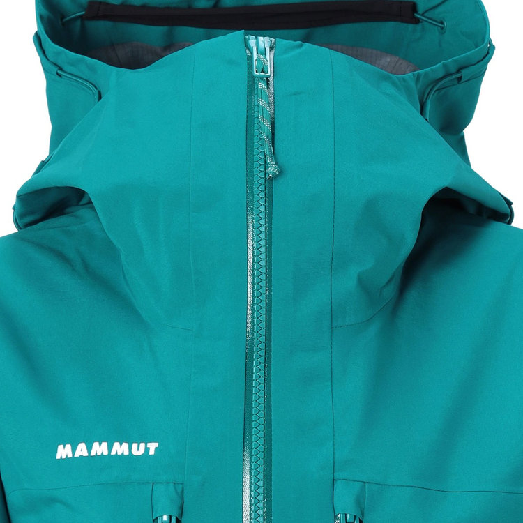 クレーター プロ ハードシェル フーデッド ジャケット アジアンフィット deep teal