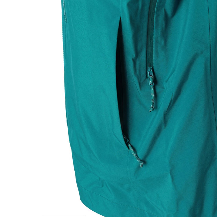クレーター プロ ハードシェル フーデッド ジャケット アジアンフィット deep teal