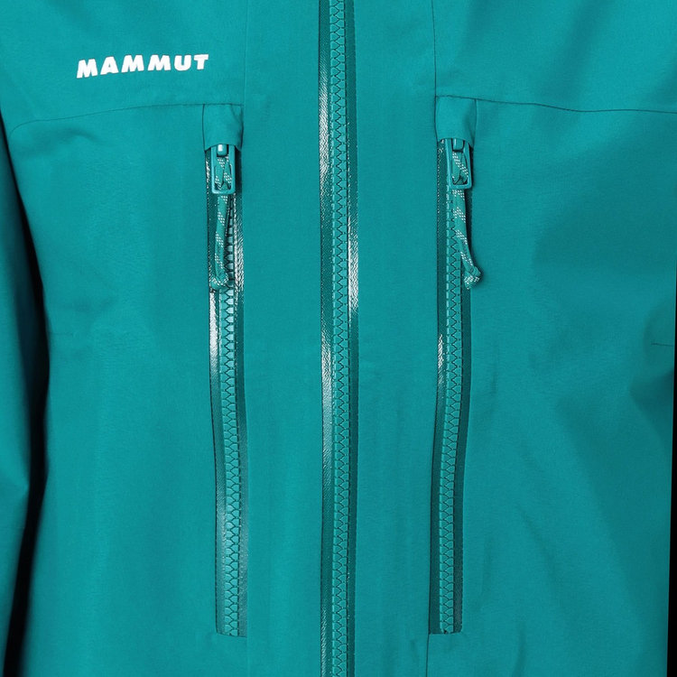 クレーター プロ ハードシェル フーデッド ジャケット アジアンフィット deep teal