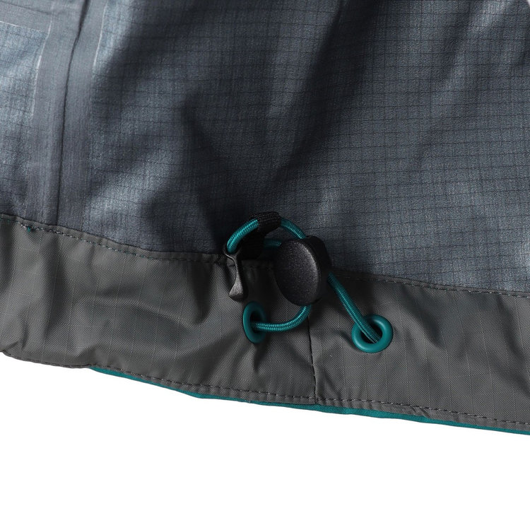 クレーター プロ ハードシェル フーデッド ジャケット アジアンフィット deep teal