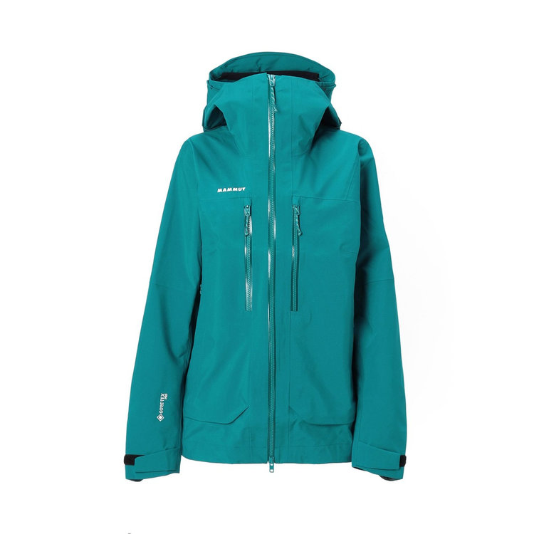クレーター プロ ハードシェル フーデッド ジャケット アジアンフィット deep teal