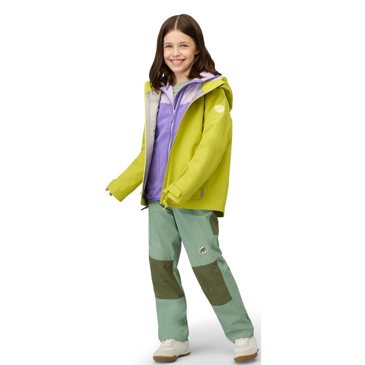 タイス ハードシェル フーデッド ジャケット キッズ acacia