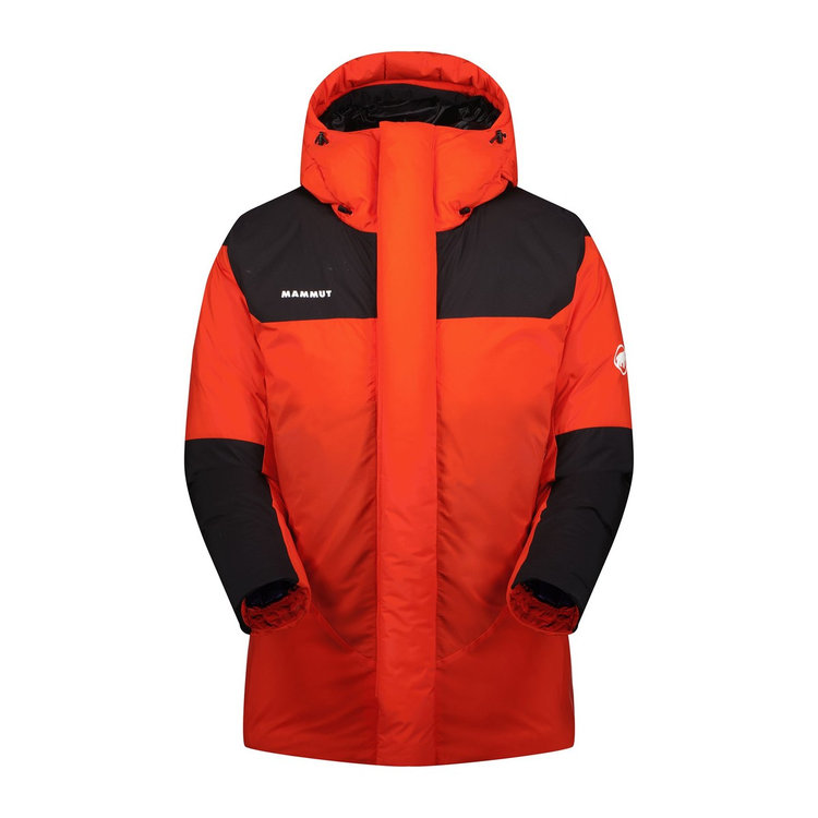 アイスフォール ソフトシェル サーモ フーデッド ジャケット アジアンフィット mammut red-black