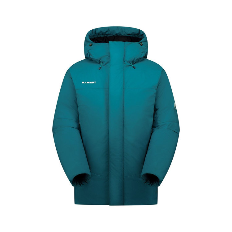 アイスフォール ソフトシェル サーモ フーデッド ジャケット アジアンフィット deep teal