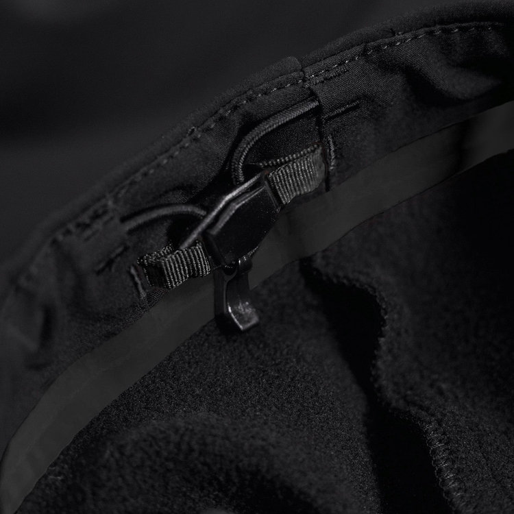 ウィンターフィールド ソフトシェル フーデッド ジャケット アジアンフィット black