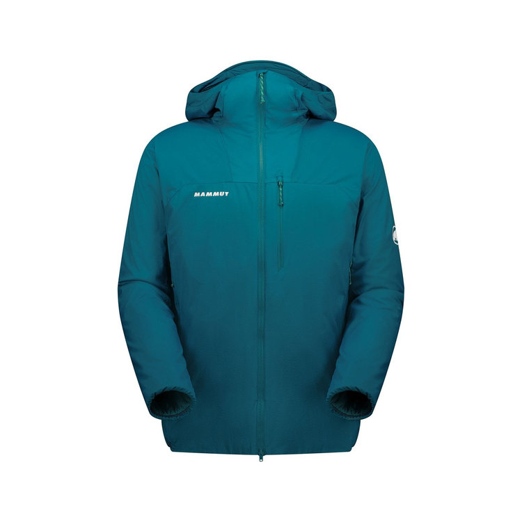 フレックス エア インサレーション フーデッド ジャケット アジアンフィット deep teal