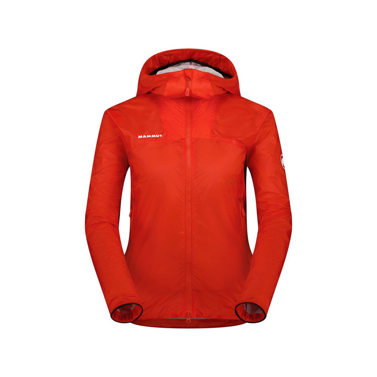 フレックス エア イン フーデッド ジャケット mammut red