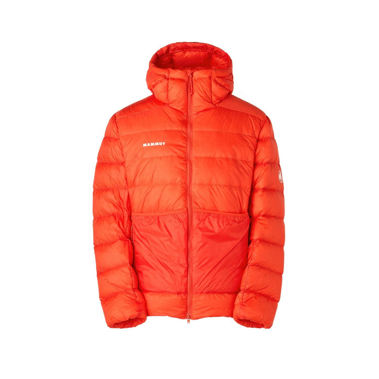 ブロード ピーク プロ インサレーション フーデッド ジャケットアジアンフィット mammut red