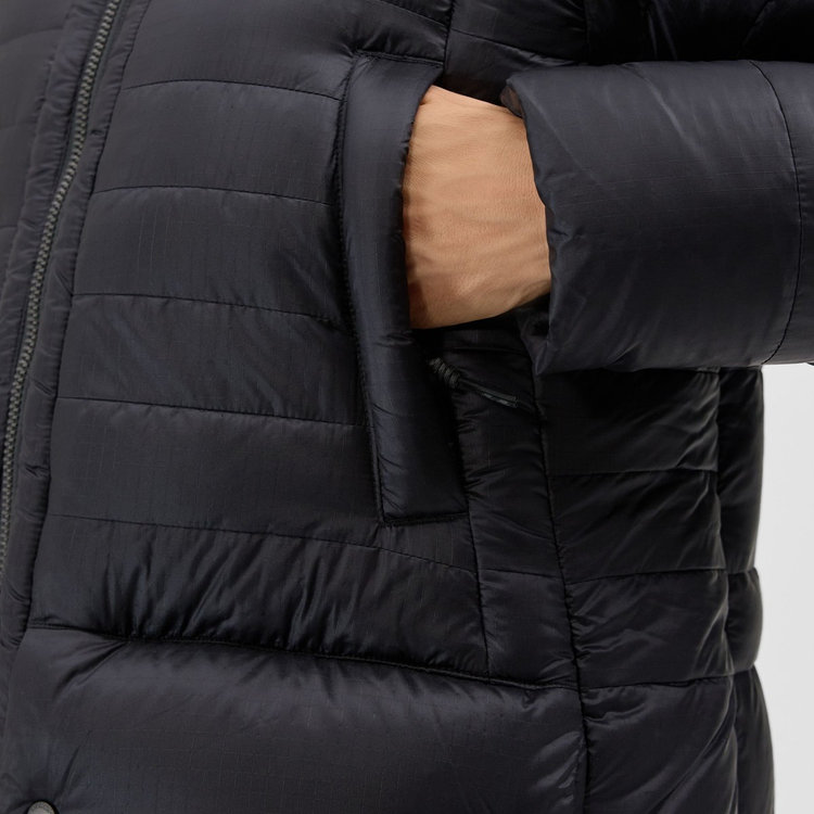 アルプス インサレーション フーデッド パーカー アジアンフィット black