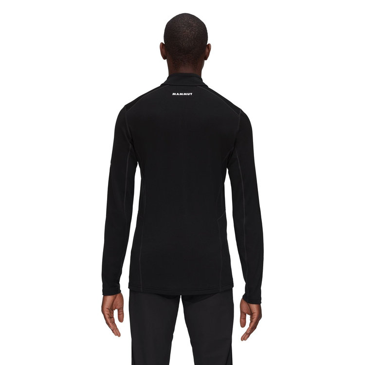 エナジー ミドルレイヤー ハーフ ジップ プル アジアンフィット black