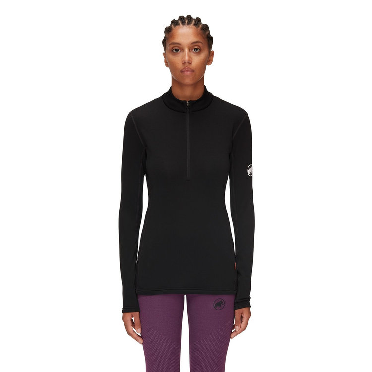エナジー ミドルレイヤー ハーフ ジップ プル アジアンフィット black