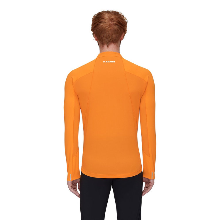 エナジー FL ハーフ ジップ ロングスリーブ アジアンフィット tangerine-dark tangerine