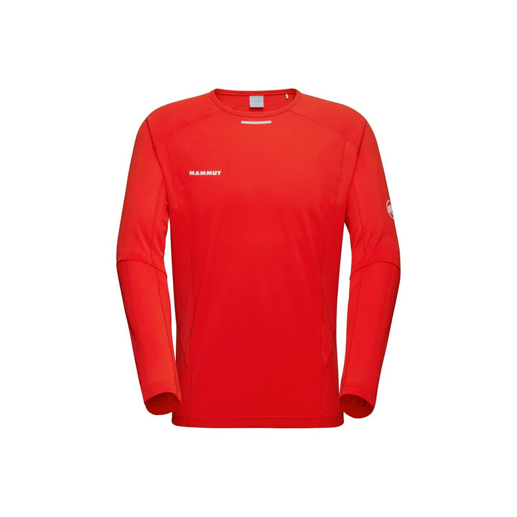 エナジー ファーストレイヤー ロングスリーブ アジアンフィット mammut red