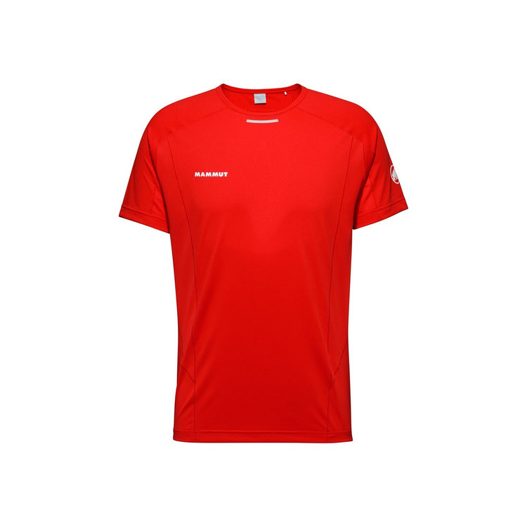 エナジー ファーストレイヤー Tシャツ アジアンフィット mammut red