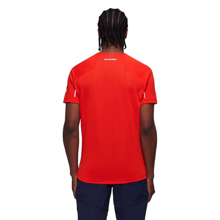 エナジー ファーストレイヤー Tシャツ アジアンフィット mammut red