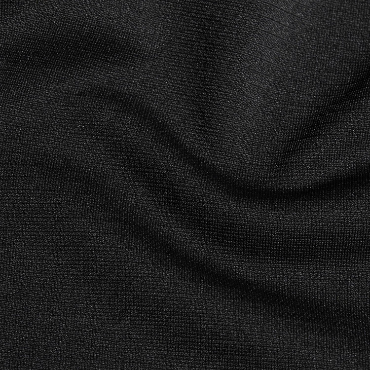 デュカン ファーストレイヤー ハーフジップ Tシャツ アジアンフィット black