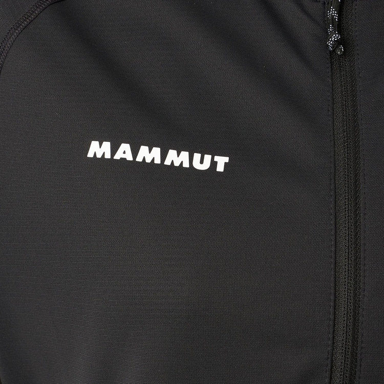 デュカン ファーストレイヤー ハーフジップ Tシャツ アジアンフィット black