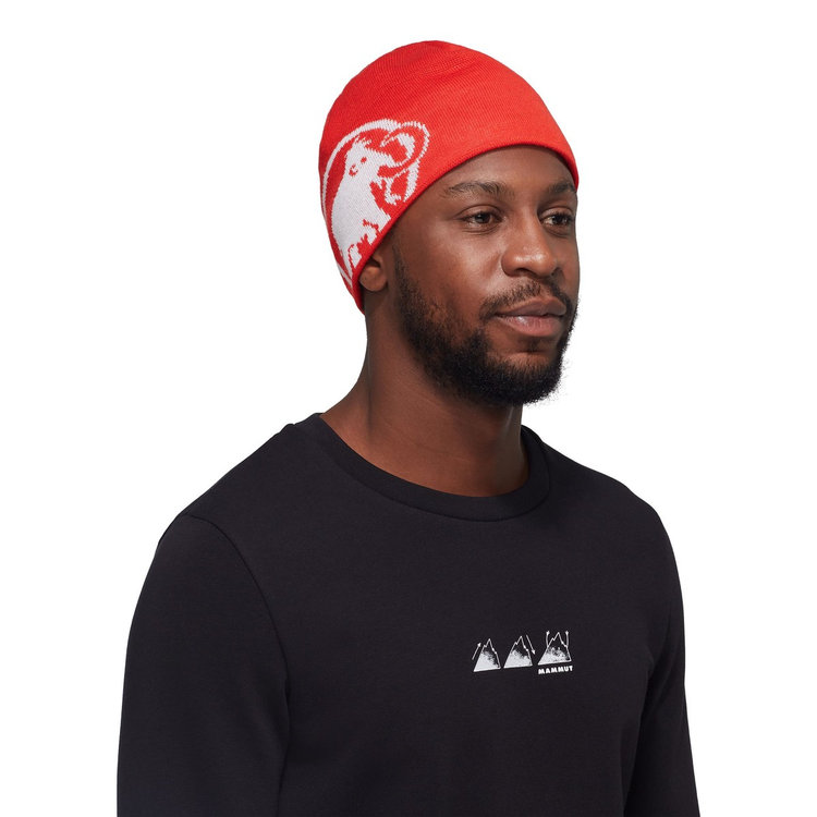 トゥイーク ビーニー mammut red-white