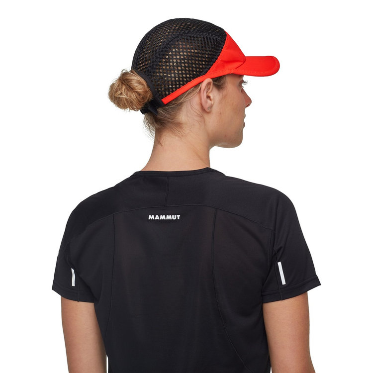 エナジー メッシュ キャップ mammut red