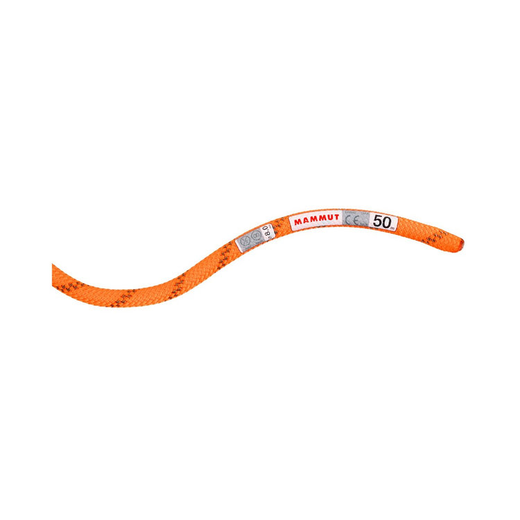 8.0 アルパイン ドライ ロープ 70m<br> vibrant orange-boa