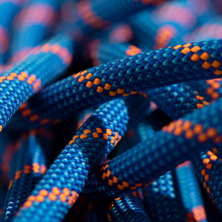 7.5 アルパイン センダー ドライ ロープ 70m blue-vibrant orange