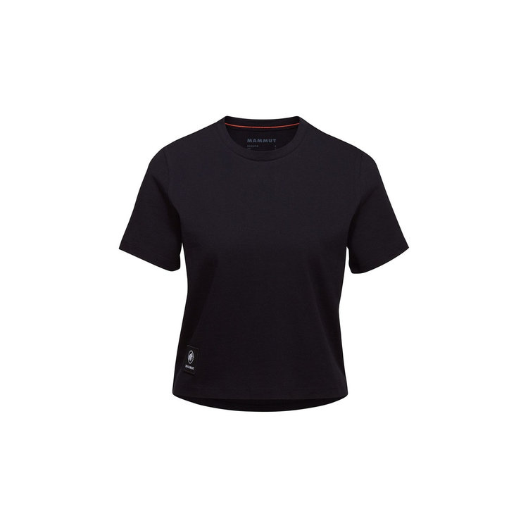 マッソーネ Tシャツ クロップド パッチ black