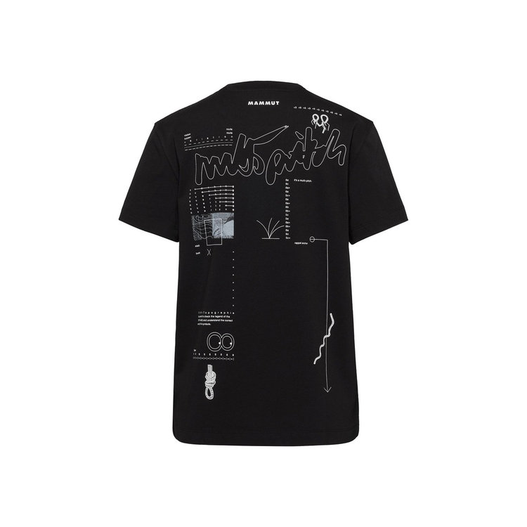 マムート ベース Tシャツ アジアンフィット  マルチピッチ black