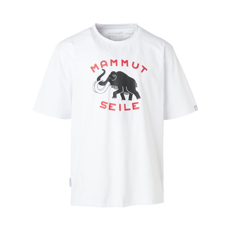 マムート ザイル Tシャツ アジアンフィット white