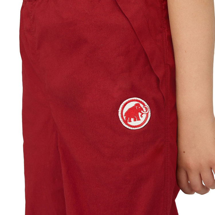 クラッグ クライミング パンツ キッズ dark mammut red