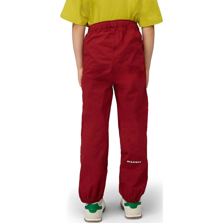 クラッグ クライミング パンツ キッズ dark mammut red