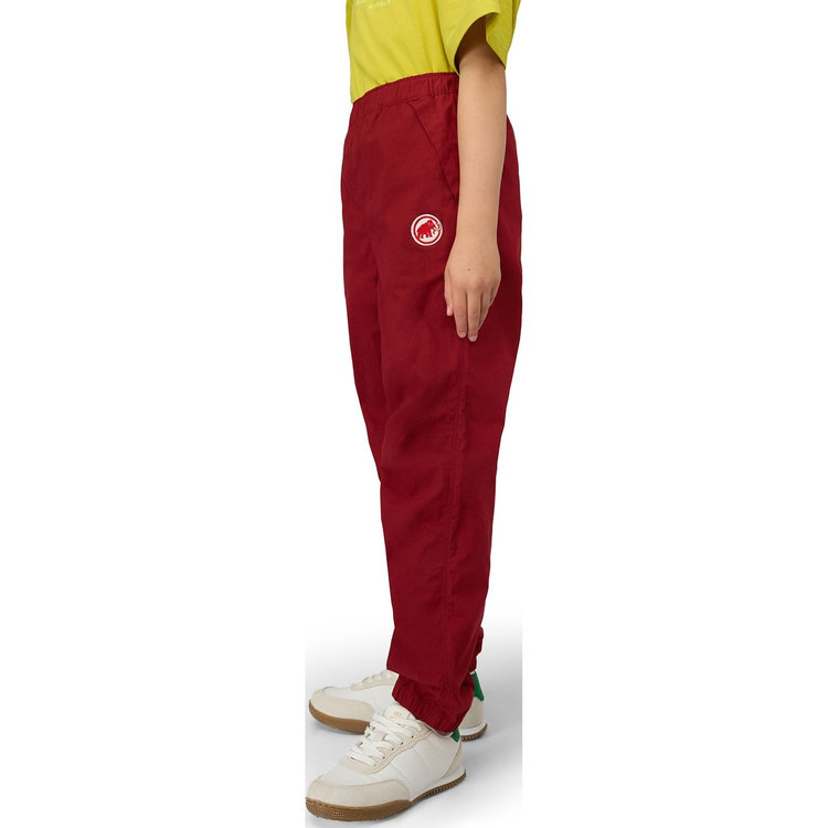 クラッグ クライミング パンツ キッズ dark mammut red