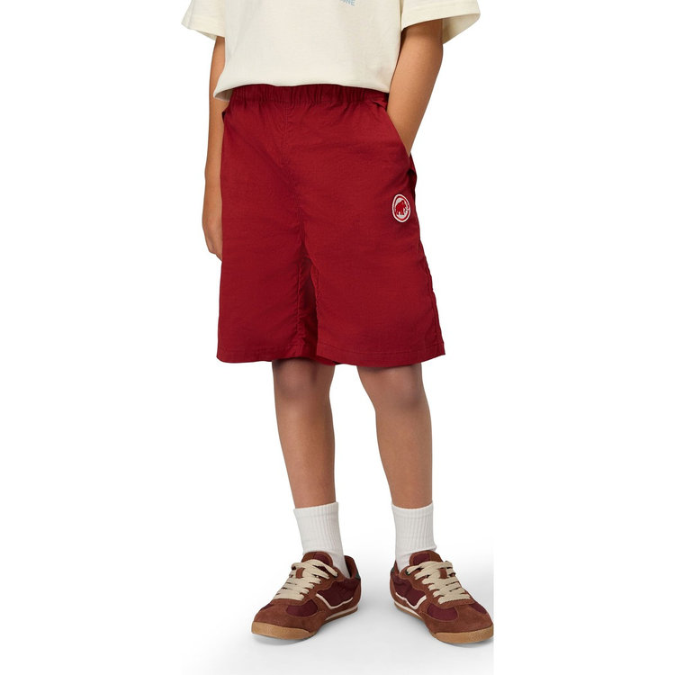 クラッグ クライミング ショーツ ミディ キッズ dark mammut red