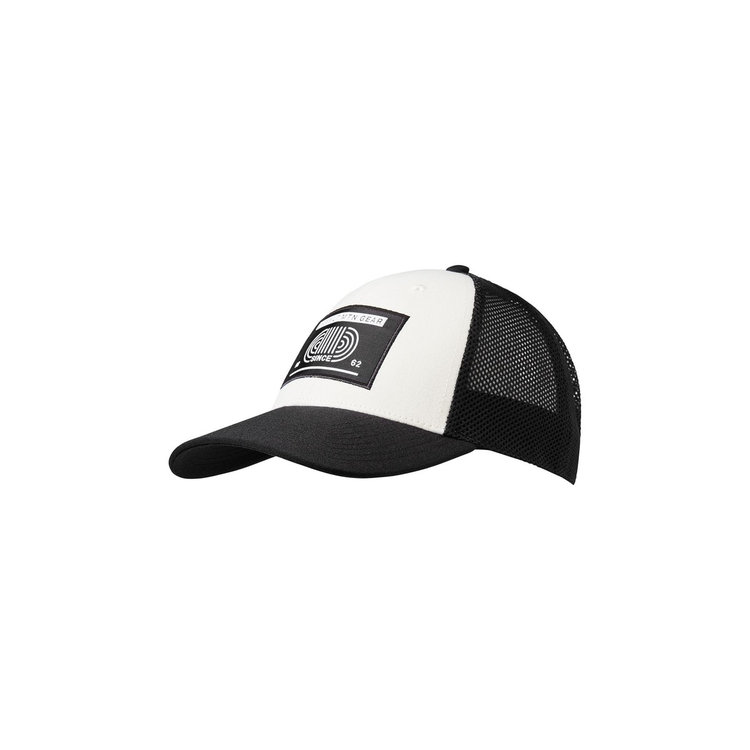 ベースボール メッシュ キャップ black-white