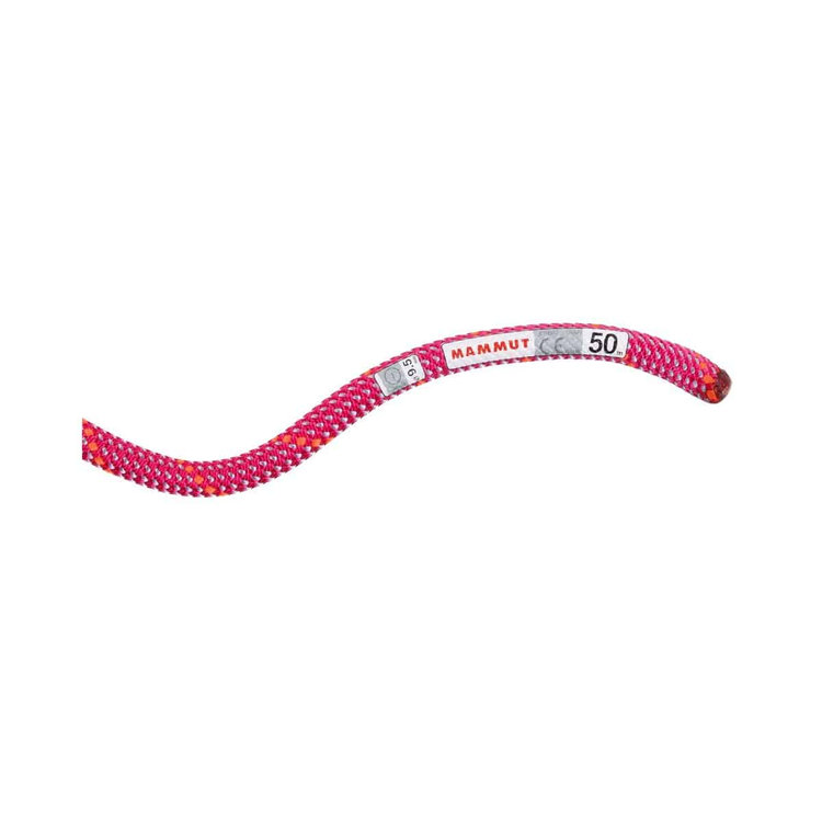 9.5 クラッグ ドライ ロープ Dry Standard、 pink-zen