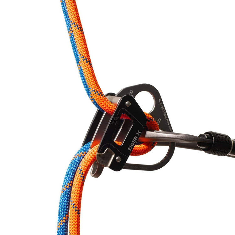 7.5 アルパイン センダー ドライ ロープ Dry Standard, blue-safety orange