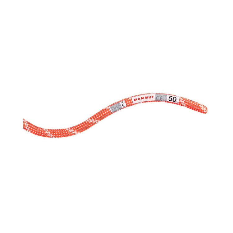 8.0 アルパイン クラシック ロープ Classic Standard, orange-white