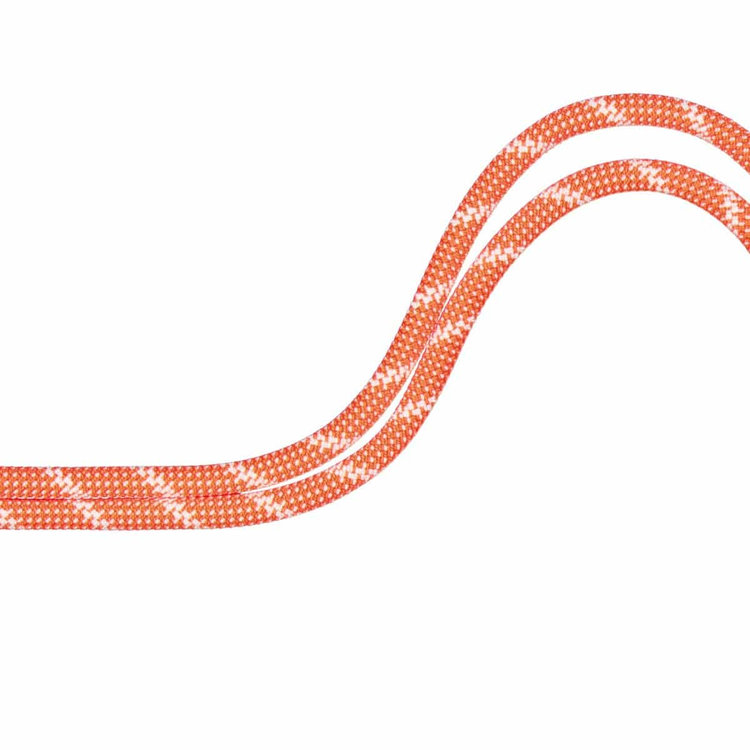 8.0 アルパイン クラシック ロープ Classic Standard, orange-white