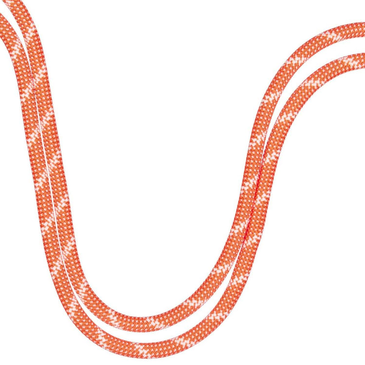 8.0 アルパイン クラシック ロープ Classic Standard, orange-white
