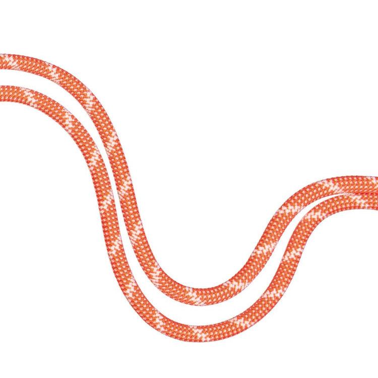 8.0 アルパイン クラシック ロープ Classic Standard, orange-white