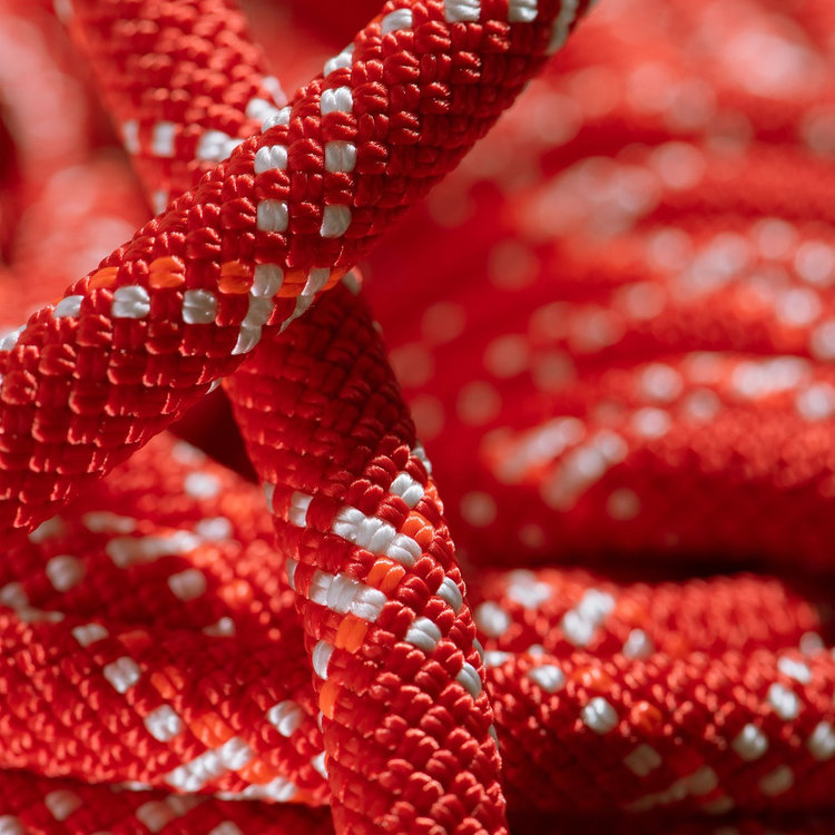 9.5ジム クラシック ロープ 40m raspberry-white
