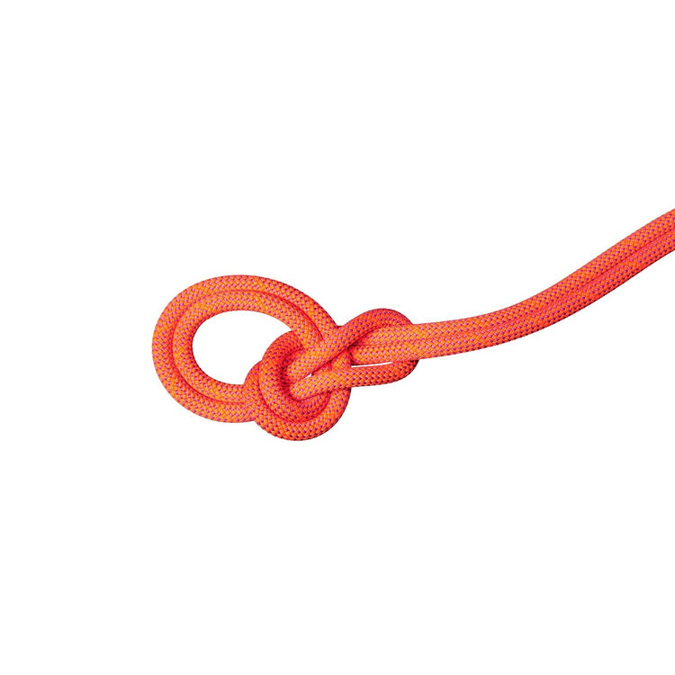 9.8 クラッグ ドライ ロープ 50m vibrant orange-lavandin