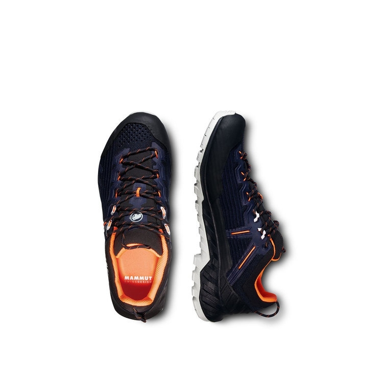 アルナスカ ニット 3 ロー ゴアテックス marine-black