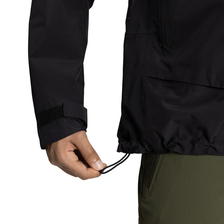 アヤコ プロ 2.0 ハードシェル フーデッド ジャケット アジアンフィット black