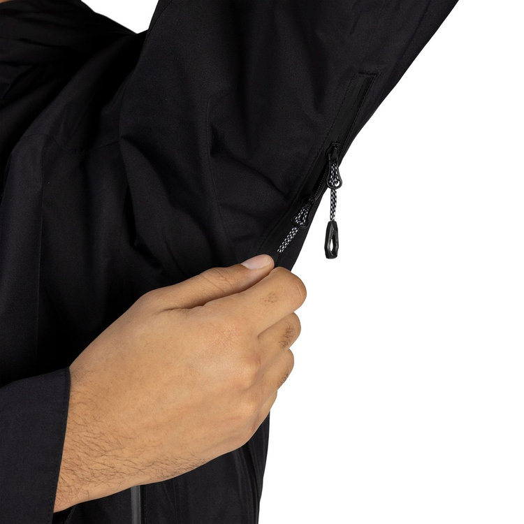 アヤコ プロ 2.0 ハードシェル フーデッド ジャケット アジアンフィット black