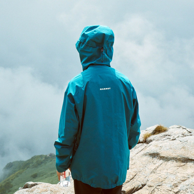 アヤコ プロ 2.0 ハードシェル フーデッド ジャケット アジアンフィット deep teal